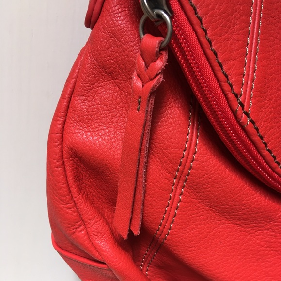 The sak red crossbody purse leather bag - Picture 7 of 7